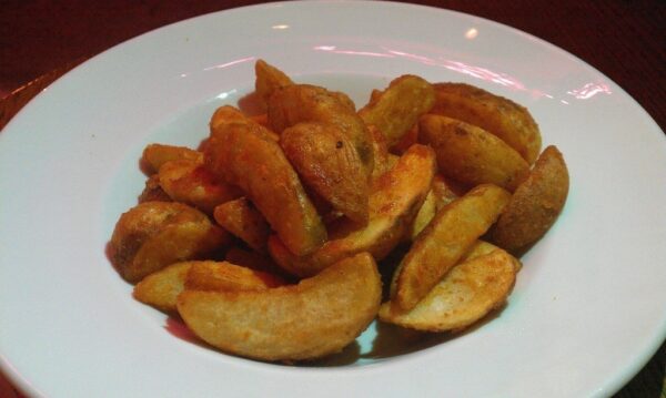 Snack potato wedges